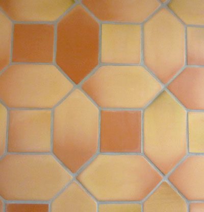 Carrelages en terre cuite naturelle et émaillée 2